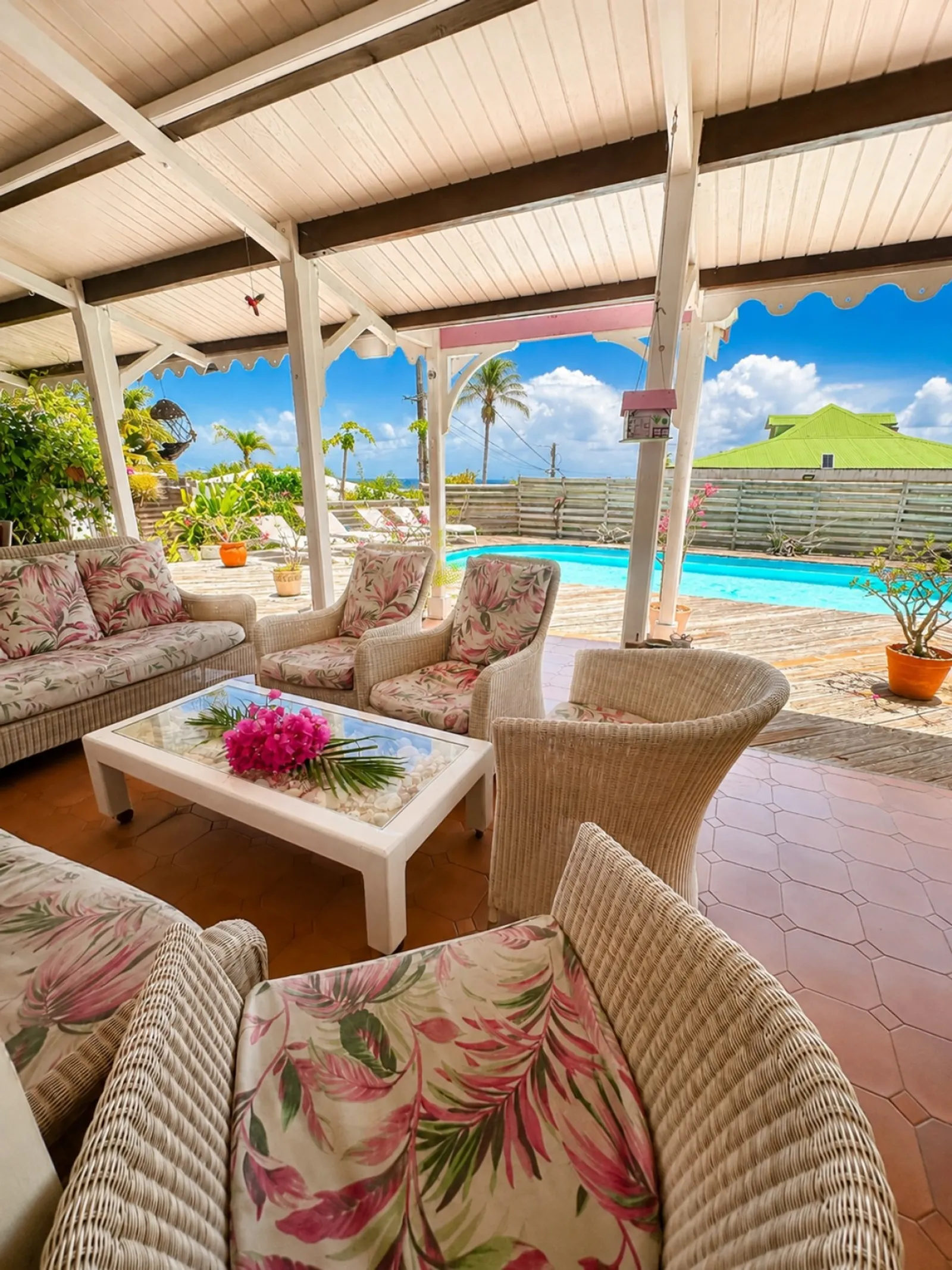 Villa Christophine — 3 chambres, piscine, vue mer
