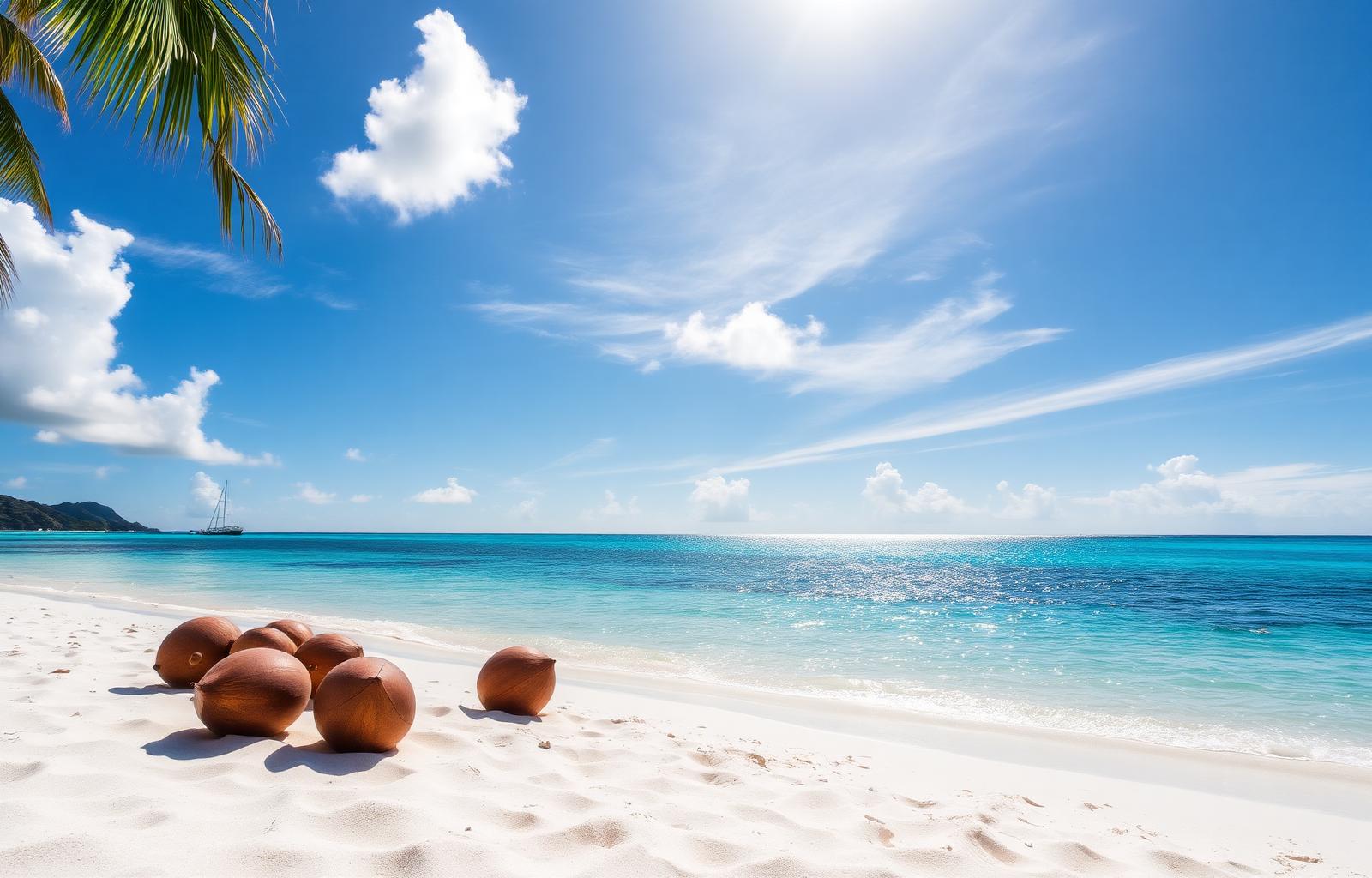 Plage de Sainte-Anne en Guadeloupe